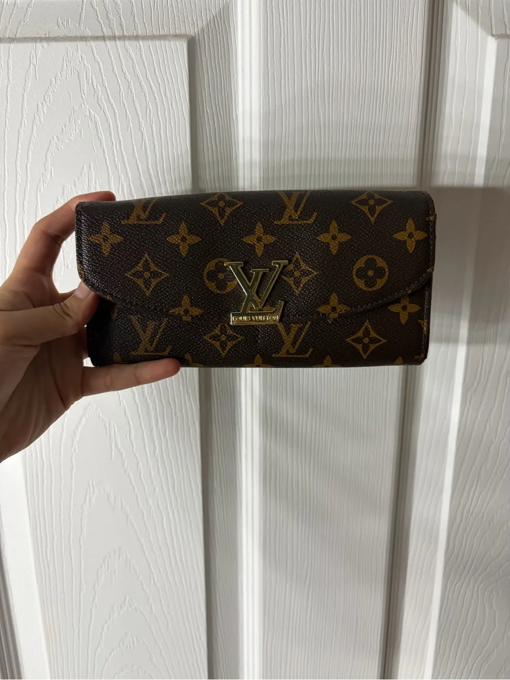 Louis Vuitton Monogram Canvas Brown and Gold Continental Wallet